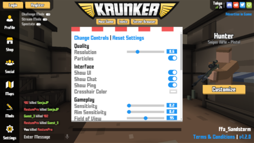 Krunker Io クランカー のwiki風まとめ やり方や操作設定 フレンドについても解説 きききのゲームぶろぐ